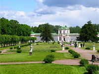 Партер парка дворца в Кусково